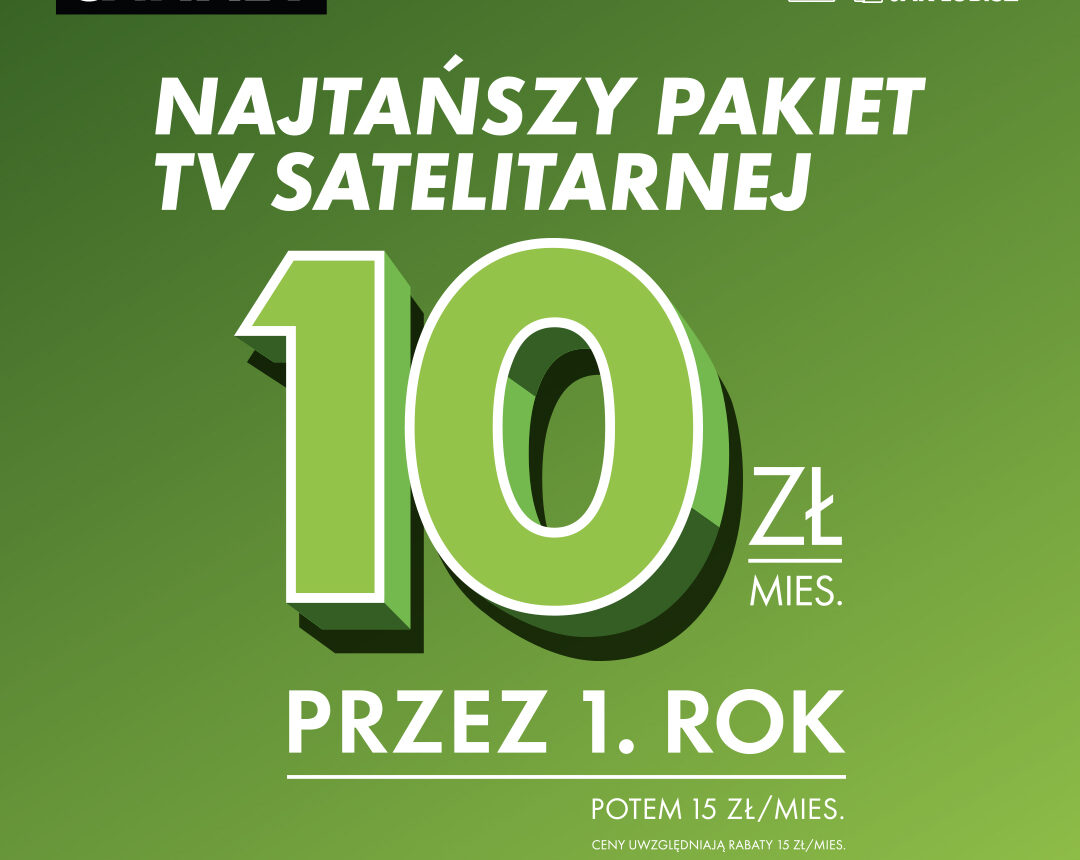 Najtańszy pakiet satelitarny w Salon CANAL+ Opole Solaris Center